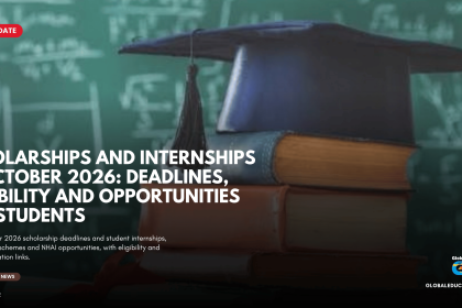 cholarships and internships October 2026, October 2026 scholarships, scholarships for Indian students, government scholarships 2026, NHAI internship 2026, paid internships India, student internship opportunities