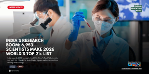 World’s Top 2% Scientists List 2026, Indian researcher rankings, Stanford Elsevier scientists list, India researchers 2026, IISc scientists list, IIT Delhi researchers, citation-based research rankings, Indian research achievements.