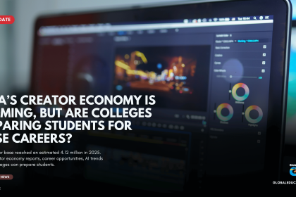 Creator Economy India 2026, Creator Economy Careers, Higher Education and Creator Economy, ISB Creator Economy Report, BCG Creator Economy Report, Creator Economy Survey India, Content Creation Jobs India, AI in Creative Careers, AVGC Creator Labs, Digital Media Careers, Creative Skills for Students, Future of Work India, Creator Monetisation, College Career Preparation