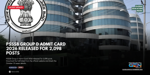 PSSSB Group D Admit Card 2026, PSSSB Admit Card 2026, Punjab Group D Hall Ticket, PSSSB Group D Exam Date 2026, PSSSB 2098 Vacancies, PSSSB Group D Download Link, Punjab Government Jobs 2026, PSSSB Advertisement 04/2026, Sewadar Recruitment 2026, Chowkidar Recruitment Punjab, Safai Sewak Recruitment