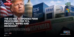 US PERM suspension 2026, US green-card suspension, H-1B visa Indian workers, TCS Infosys Wipro US immigration, Microsoft PERM suspension, Indian IT professionals USA, employment-based green card
