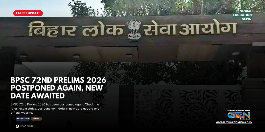 BPSC 72nd Prelims 2026, BPSC 72nd exam postponed, BPSC new exam date 2026, BPSC 72nd CCE prelims, BPSC preliminary exam date, BPSC latest notification, BPSC exam update