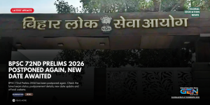 BPSC 72nd Prelims 2026, BPSC 72nd exam postponed, BPSC new exam date 2026, BPSC 72nd CCE prelims, BPSC preliminary exam date, BPSC latest notification, BPSC exam update
