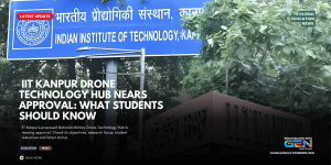 IIT Kanpur Drone Technology Hub, National Military Drone Technology Hub, IIT Kanpur news 2026, Rajnath Singh IIT Kanpur, IIT Kanpur defence research, Ministry of Defence research initiative, India technology innovation, drone technology research India, IIT research initiatives, AI and engineering research, Greater Than Us campaign IIT Kanpur