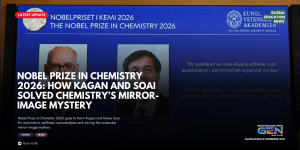 Nobel Prize in Chemistry 2026, Nobel Chemistry Prize 2026, Henri Kagan, Kenso Soai, Chemistry Nobel 2026, asymmetric organic synthesis, autocatalysis, molecular chirality, homochirality